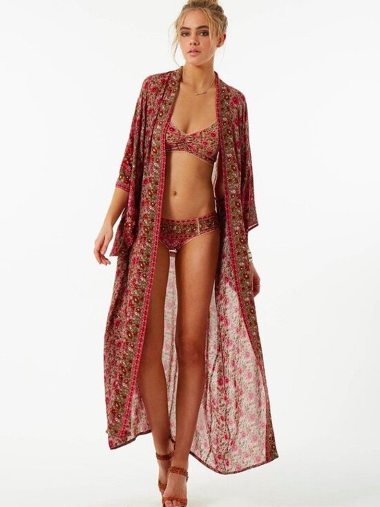 Spell Other - Spell Kombi Spice Kimono Duster OS